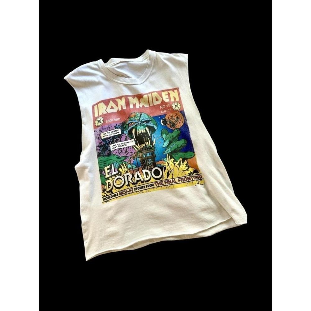 2010 Iron Maiden The‎ Final Frontier North America Tour Tank Top Sz Small No Tag